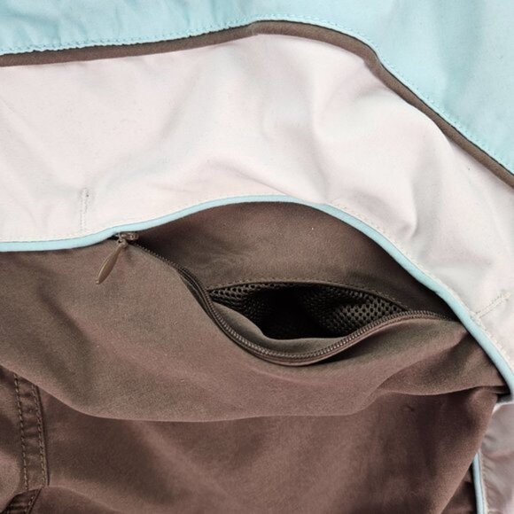 Nike Volley Swim Beach Board Shorts Men's Size M Gray And Blue Trunks Drawstring - Picture 13 of 16